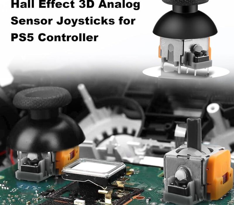 PS5 Stýripinna útskipti fyrir Hall-Effect